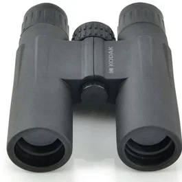 Kodak BCS600 Binoculares de Prismas para Adultos, Zoom 12x, Lente 32mm, Prisma K9, Lentes Recubiertas, Negros, con Funda y Correa